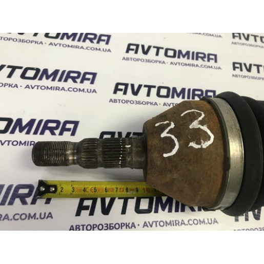 Полуось передняя левая 600 mm (33\25) Opel Astra H 2004-2010 24462251
